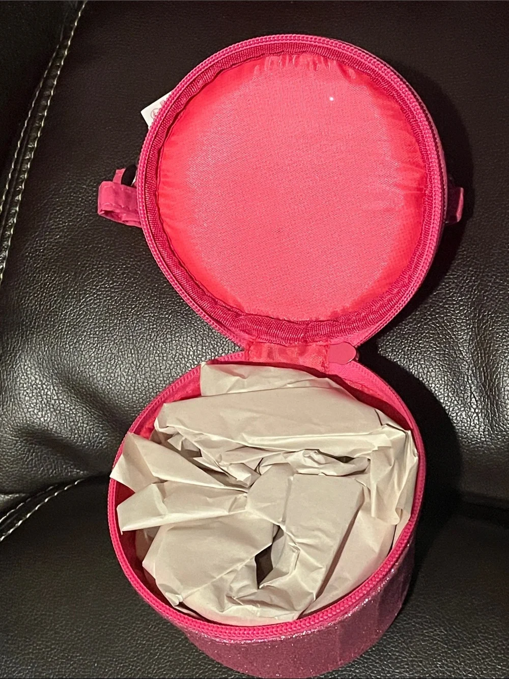 Claire’s Pink Cupcake Shaker Crossbody Purse Bag | NWT